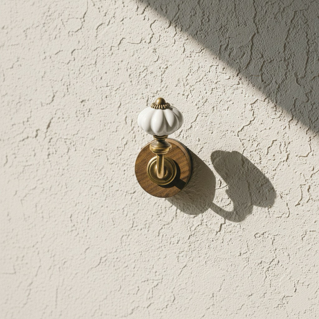 brass wall sconce