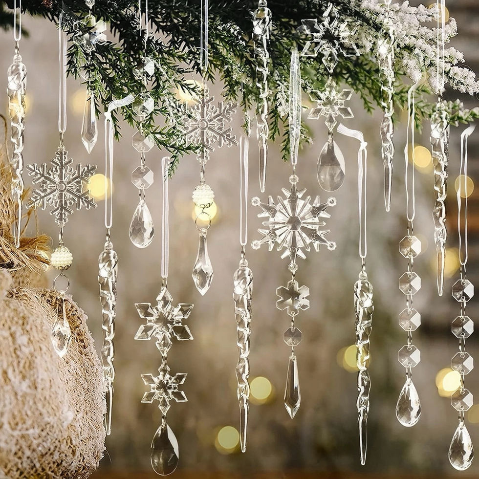CRYSTAL ORNAMENTS