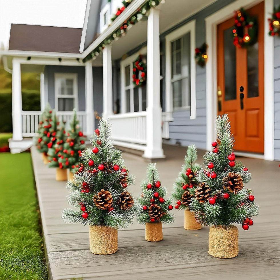 Pine Pre-lit Artificial Christmas Tree