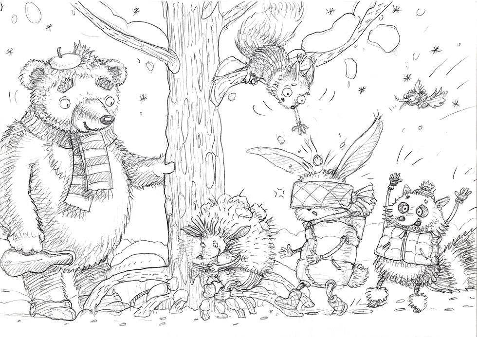 #Тематическое занятие #стилизация животных