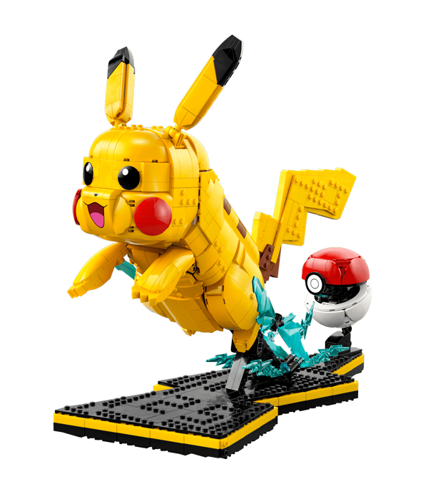 LEGO® Pokémon Pikachu and Poké Ball - Display Edition