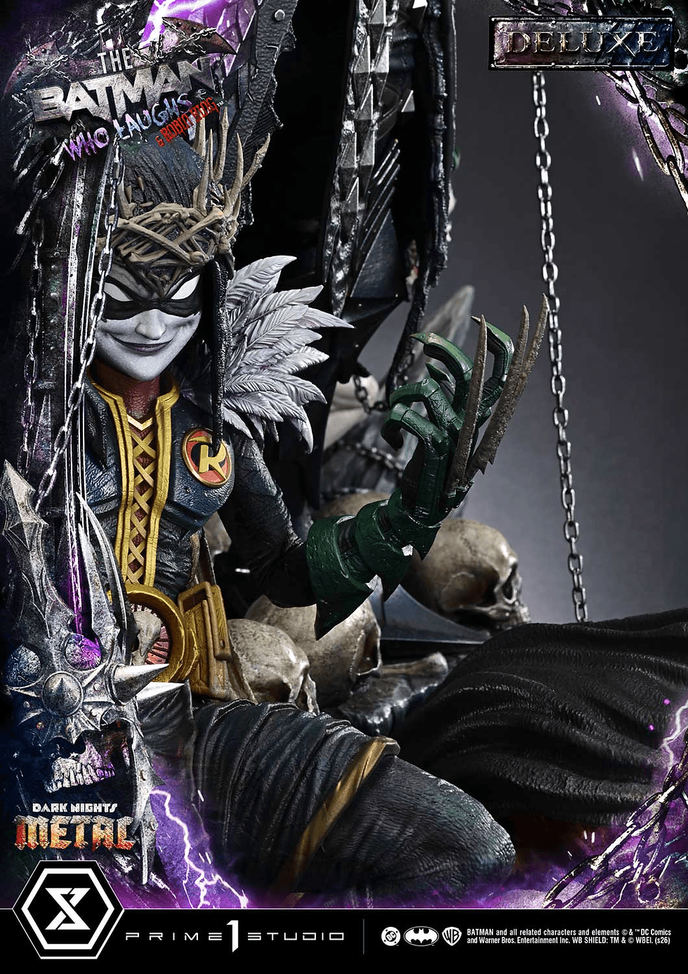Thumbnail: Prime 1 Studio Museum Death Metal Batman Who Laughs & Robin King DX Bonus