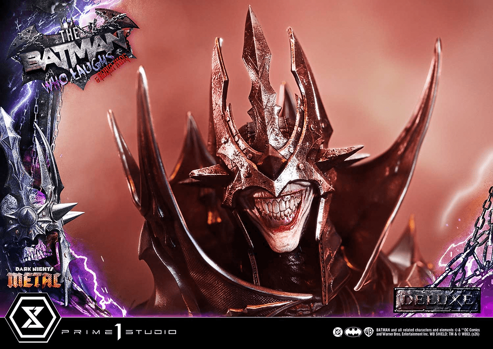 Thumbnail: Prime 1 Studio Museum Death Metal Batman Who Laughs & Robin King Deluxe