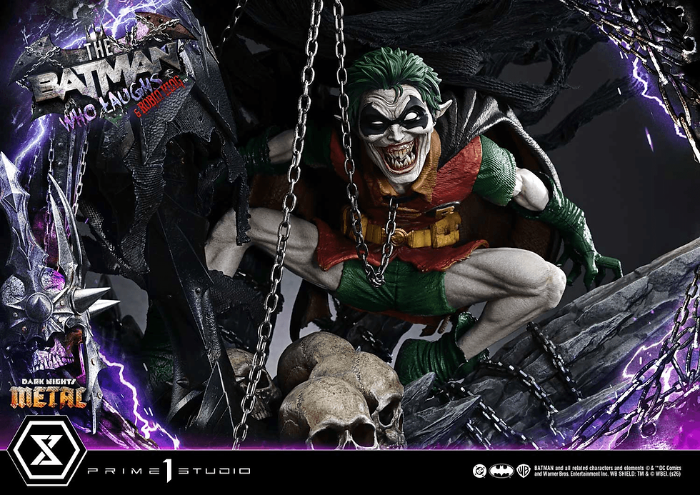 Thumbnail: Prime 1 Studio Museum Death Metal Batman Who Laughs & Robin King Deluxe