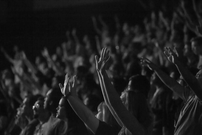 Cheering Crowd