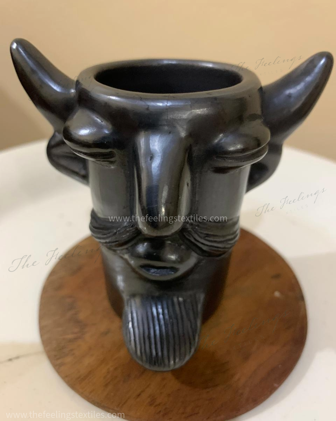 mezcaleros de barro negro diablitos hechos a mano