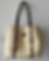 bolsa de palma con asa de cuero