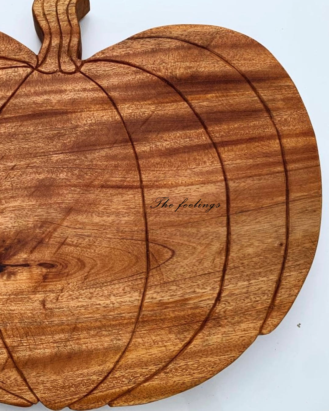 Tabla forma de calabaza