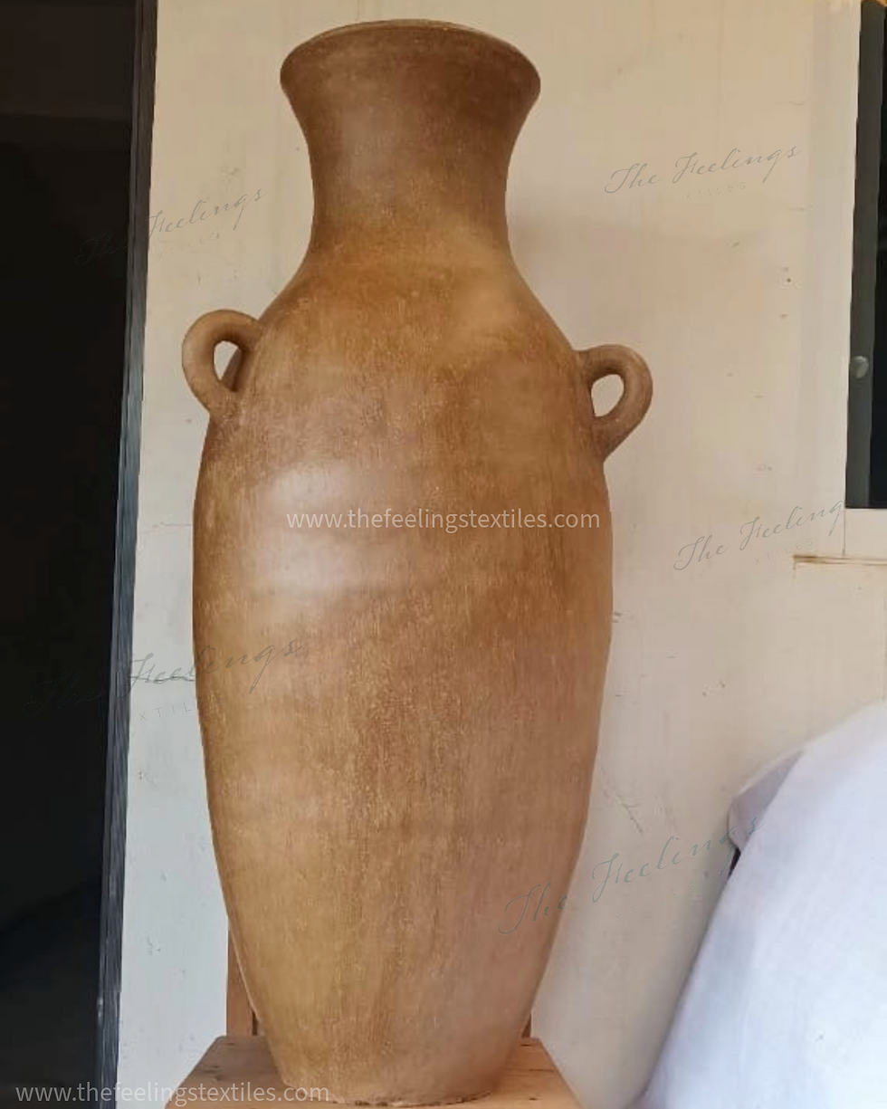 cántaro de barro natural hecho a mano en la mixteca oaxaca