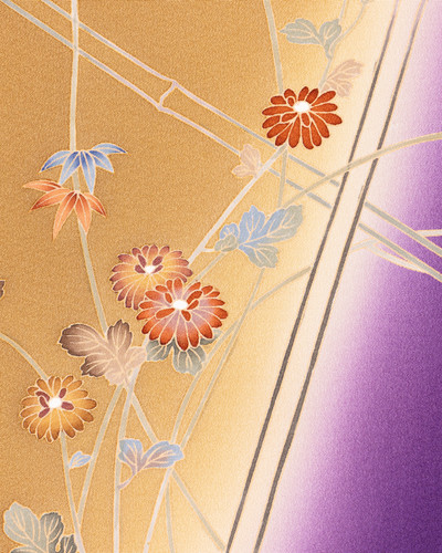 ヴィンテージ付け下げ 松梅菊 | Heritage Japon