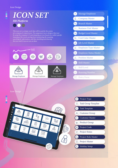 line icon (Hr platform)