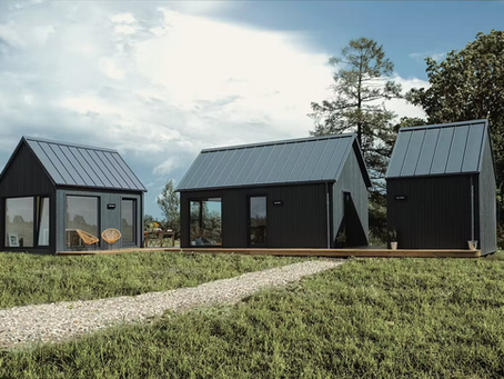 MyCabin Šiaurietiško stiliaus modularūs nameliai