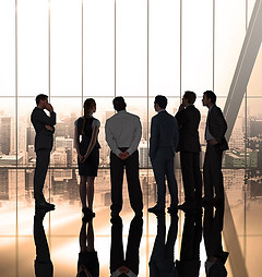 composite-image-business-colleagues-talking