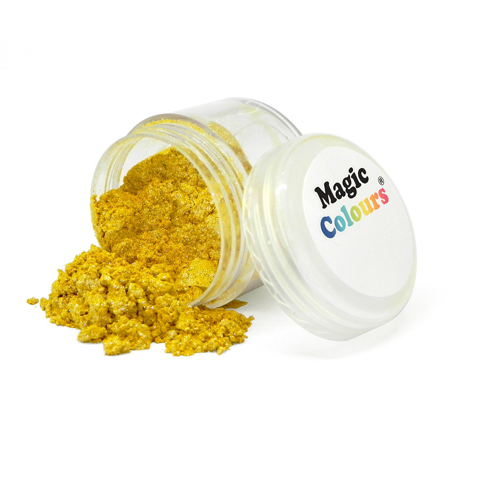 Magic Colours™Edible Lustre Dust Royal Gold magiccolours