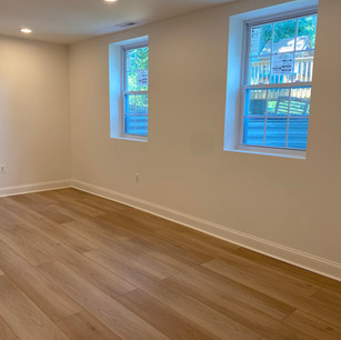 Finished basement remodeling