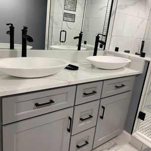 Finished bathroom renovation
