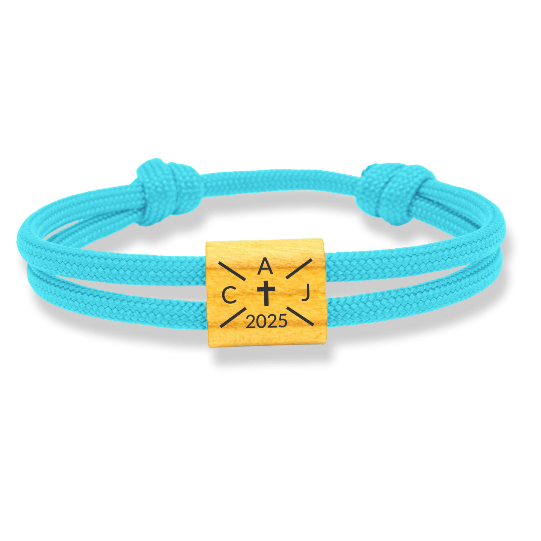 Initialien Segeltau-Armband