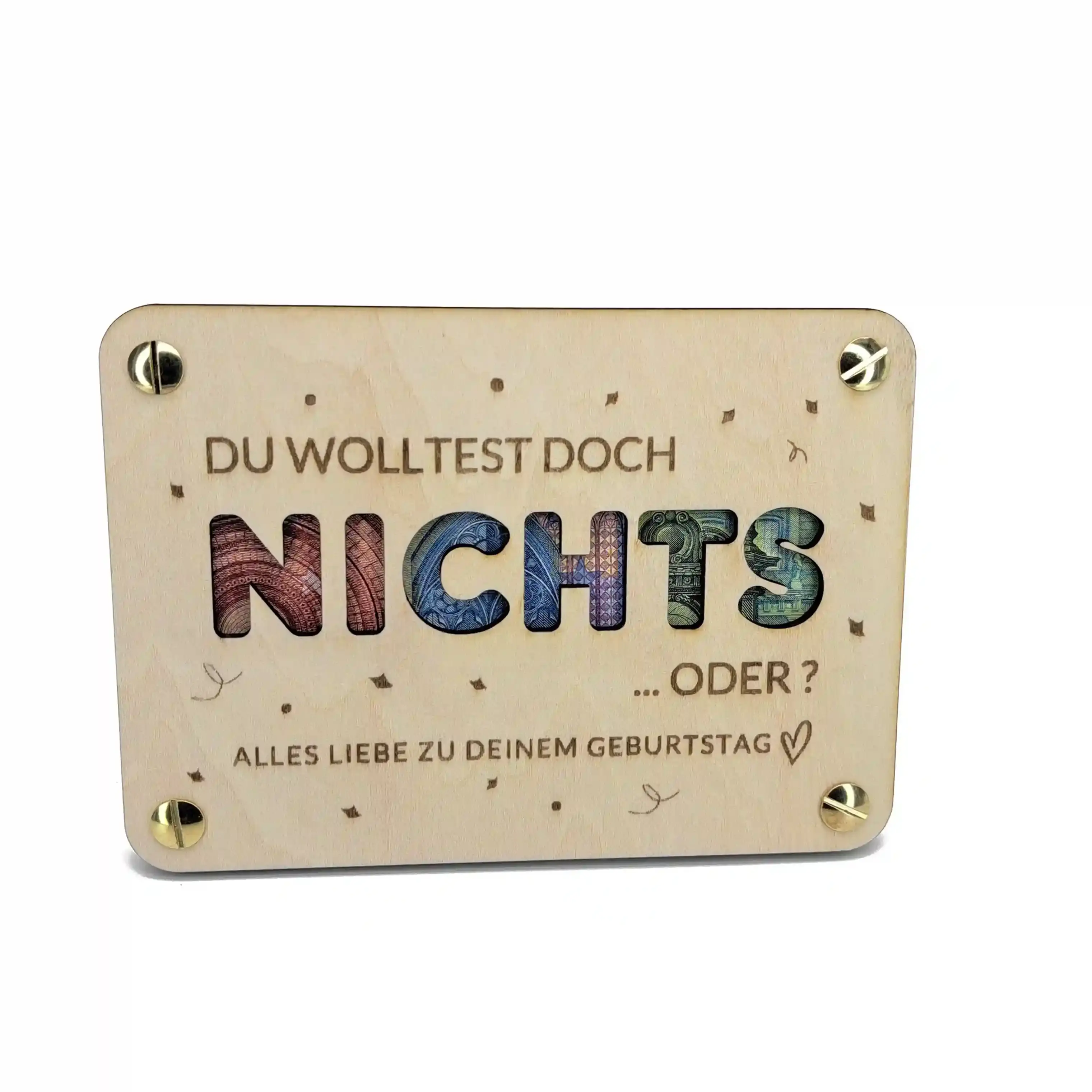 Geburtstag Geschenkkarte