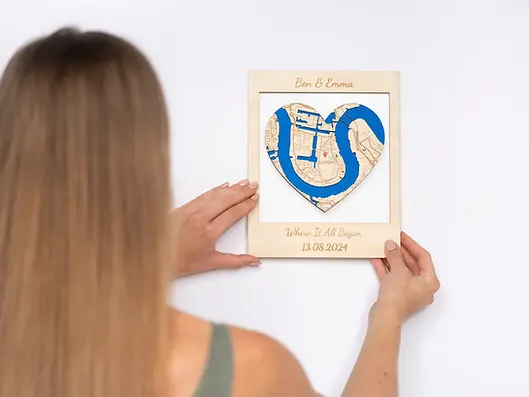 Holzdeko Personalisiertes Geschenk