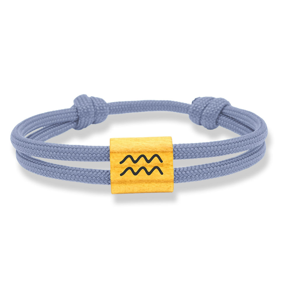 Sternzeichen Segeltau-Armband