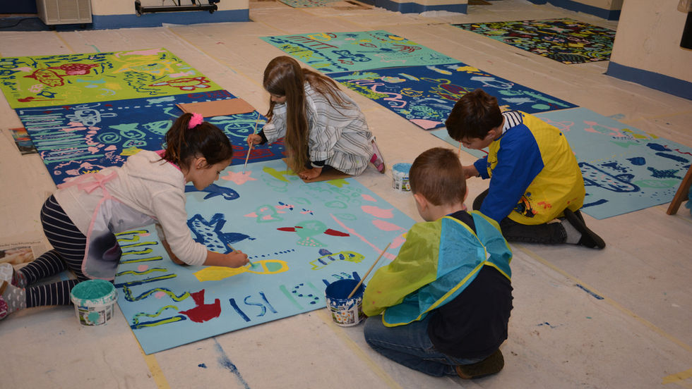 Künstlerische Arbeit mit Kindern