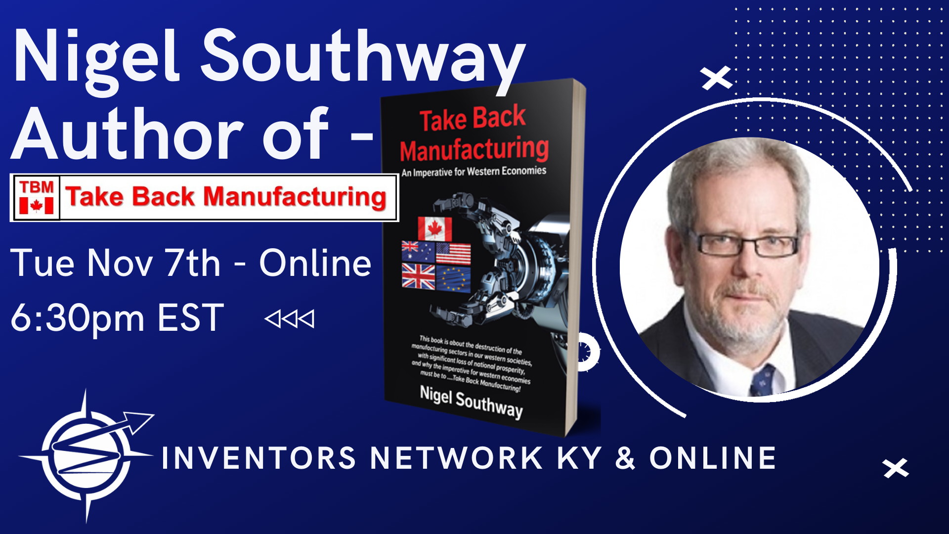 Nigel Southway Author of Take Back Manufacturing