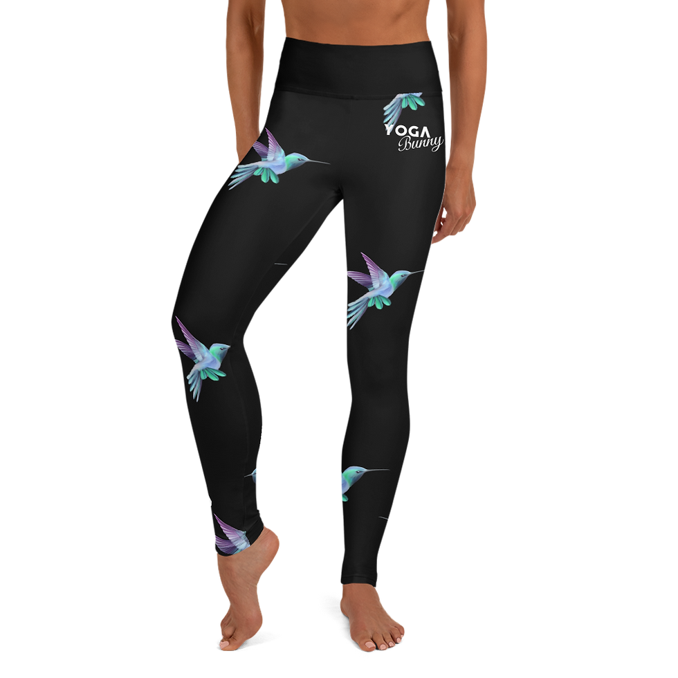 YB Hummingbird Yoga Leggings