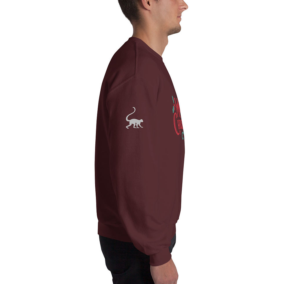 Thumbnail: Club ToCo Merry Chistmas Sweatshirt - Maroon