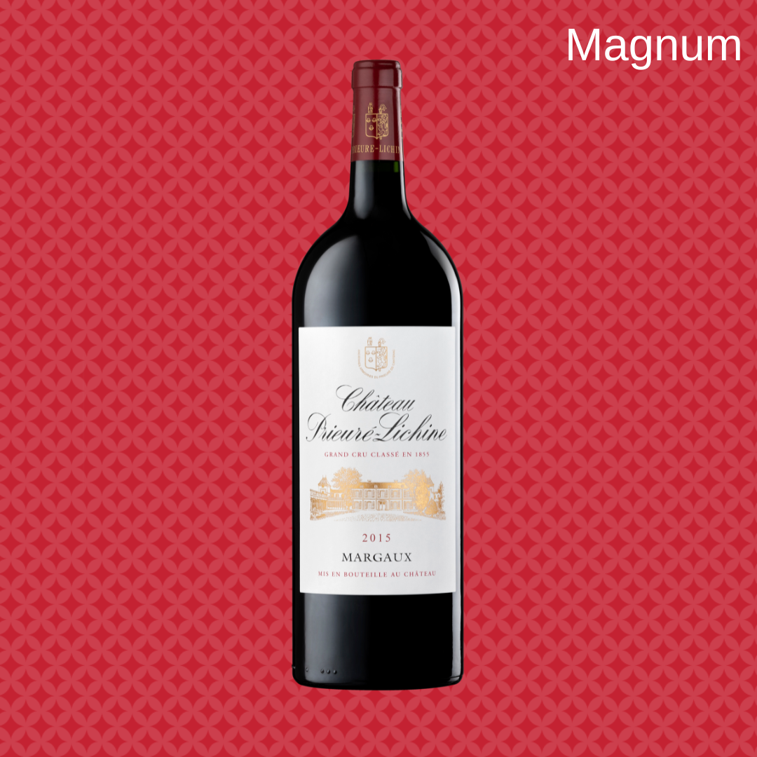 Magnum Château Prieuré-Lichine 2015, Appellation Margaux Grand Cru Classé