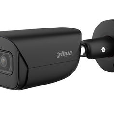 Caméra Réseau, Tube, WizSense, 5MP, AI, WDR/Starlight, IR, Audio, Alarme, Carte SD, noire, profil.