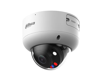 Caméra Réseau, Dôme, WizSense, 4 MP, AI, Full Color, Varifocal, Audio, Alarme, Carte SD, Protection Périmétrique.