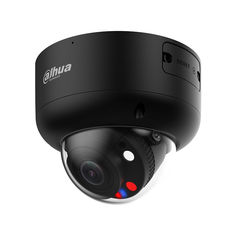 Caméra Réseau, Dôme, WizSense, 4MP, AI, Full Color, Varifocal, Audio, Alarme, Carte SD, Protection Périmétrique, noire, profil.