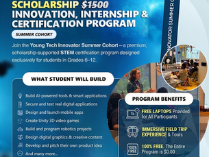 This Summer, Your Child Could Build a Robot, Go on a Field Trip, and Walk Away With a Free Laptop. Here Is How.