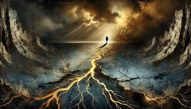 DALL·E 2024-10-31 18.49.28 - A high-definition landscape artwork representing resilience,