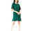 Thumbnail: Emmy Sheath Dress in Emerald Green