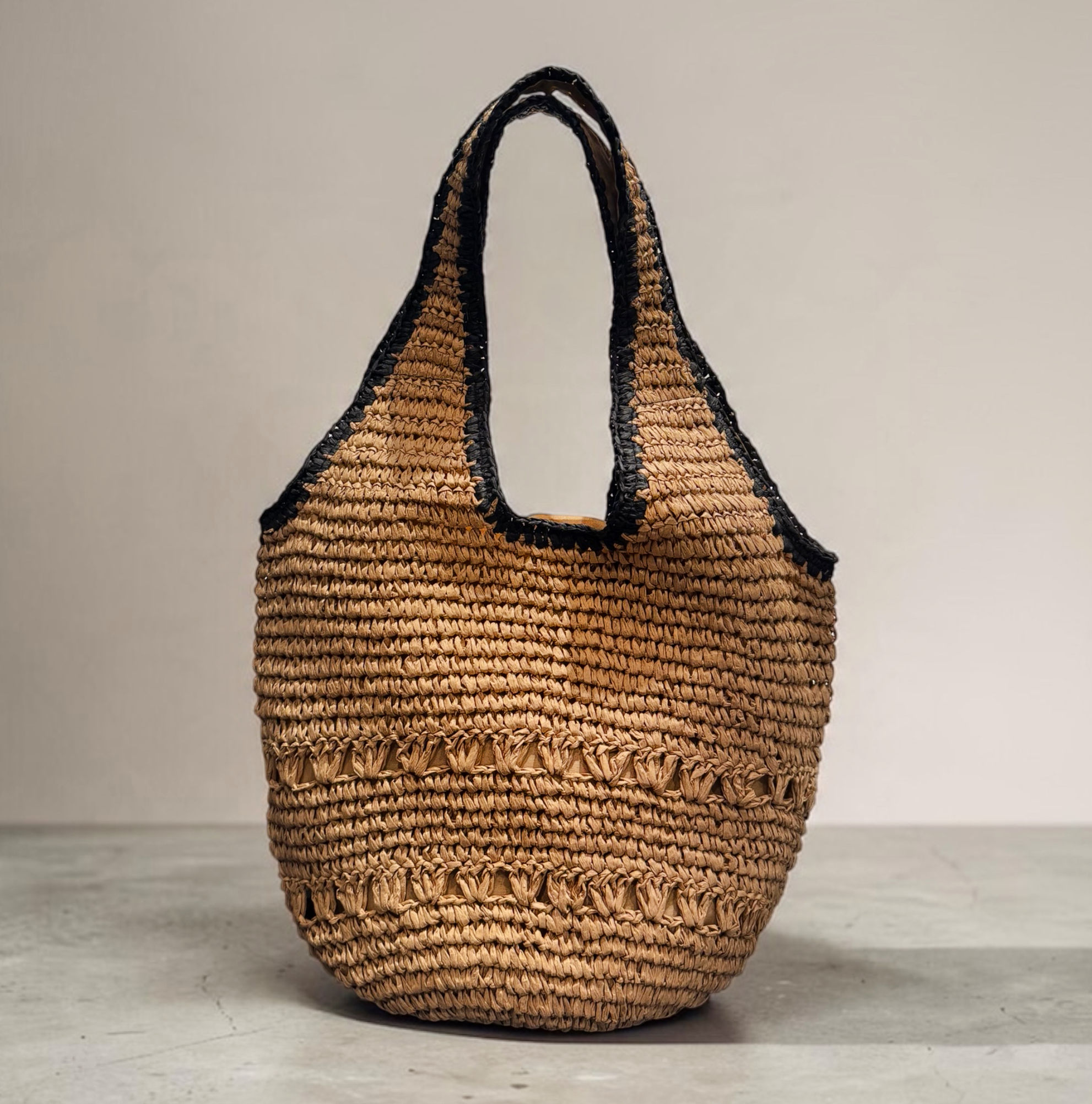 Seaside Weave Tote Bag