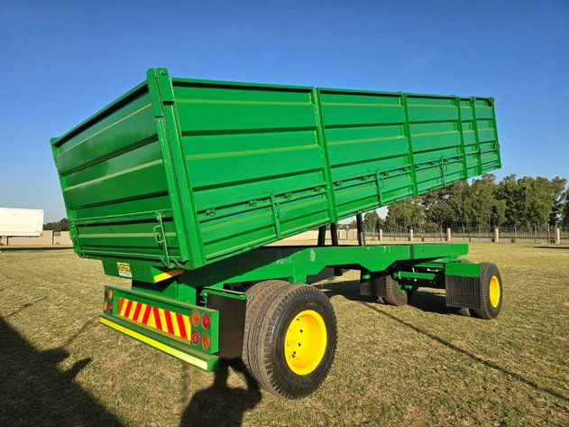 Thumbnail: Single Axle Tipping Farm Trailer