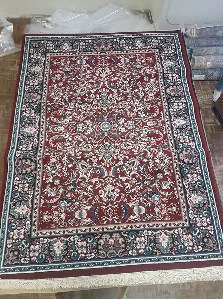 #11: 5' x 7' Claret Area Rug