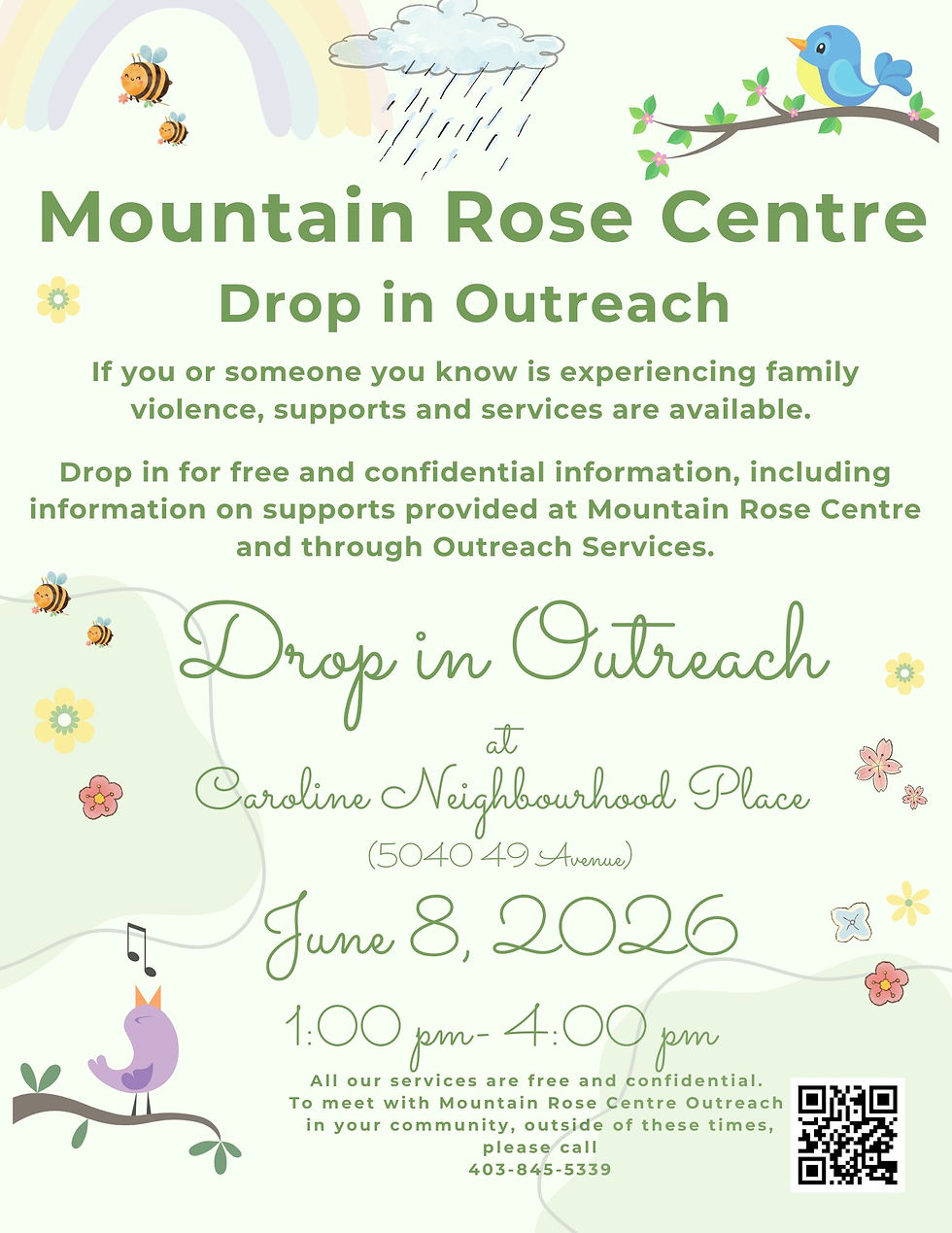 Outreach in Caroline