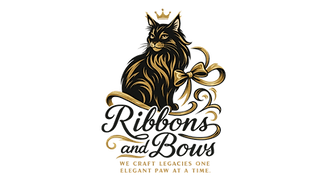 Ribbons and Bows Maine Coons Social Media Logo