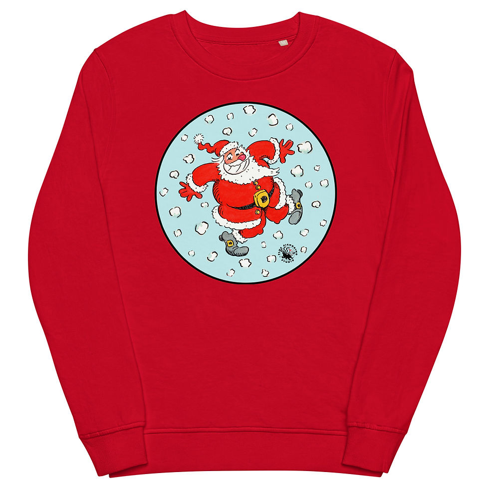 Santa! - Adult Unisex organic sweatshirt