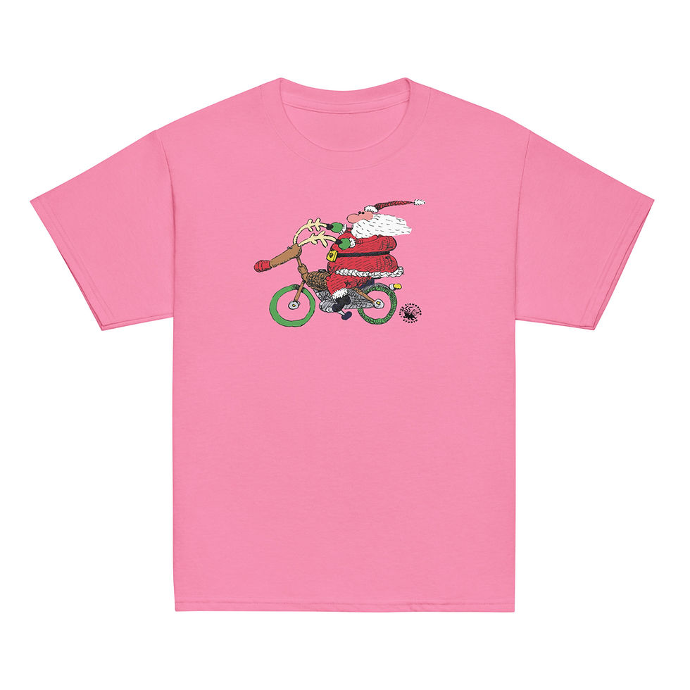 Thumbnail: Santa on his Reindeer Bike - Youth SS