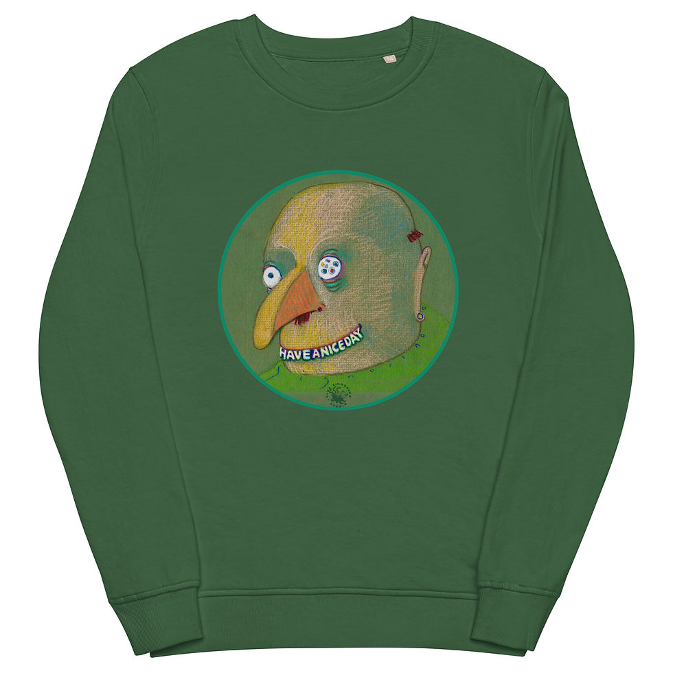 Thumbnail: Have A Nice Day - Unisex organic sweatshirt