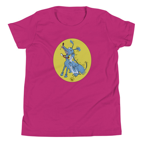 Scratchy Dog - Youth Short Sleeve T-Shirt | Signorino Studio