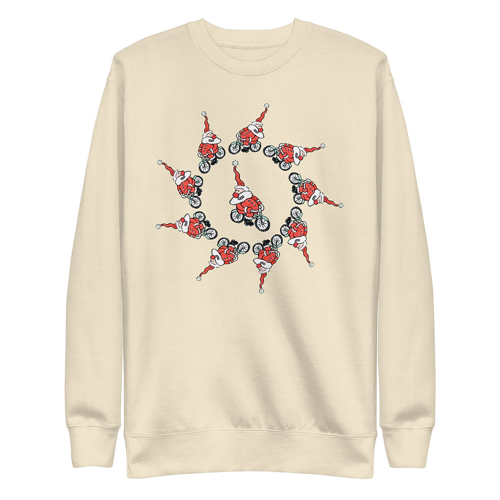 Thumbnail: Santa Bicycle Circle