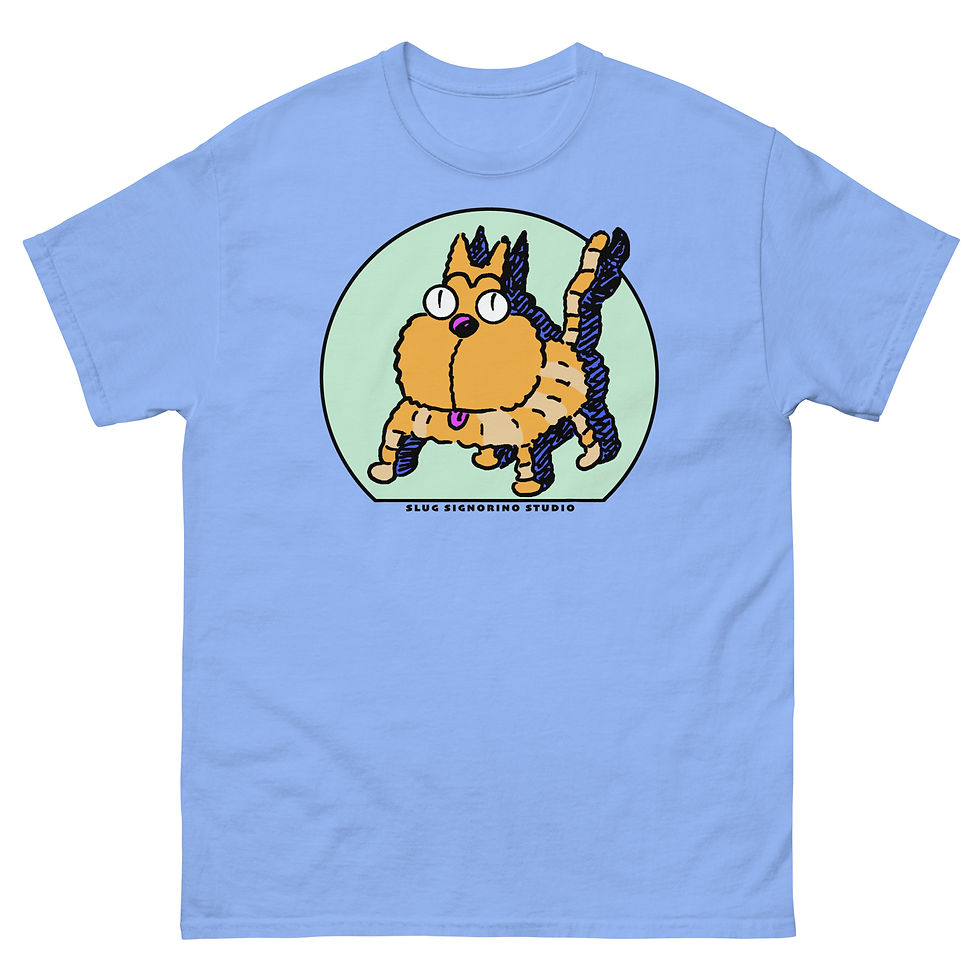 Thumbnail: Striped Cat with Shadow