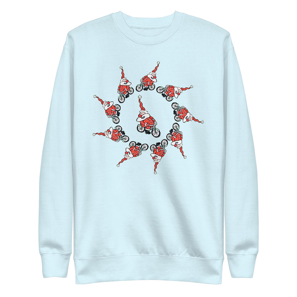 Thumbnail: Santa Bicycle Circle
