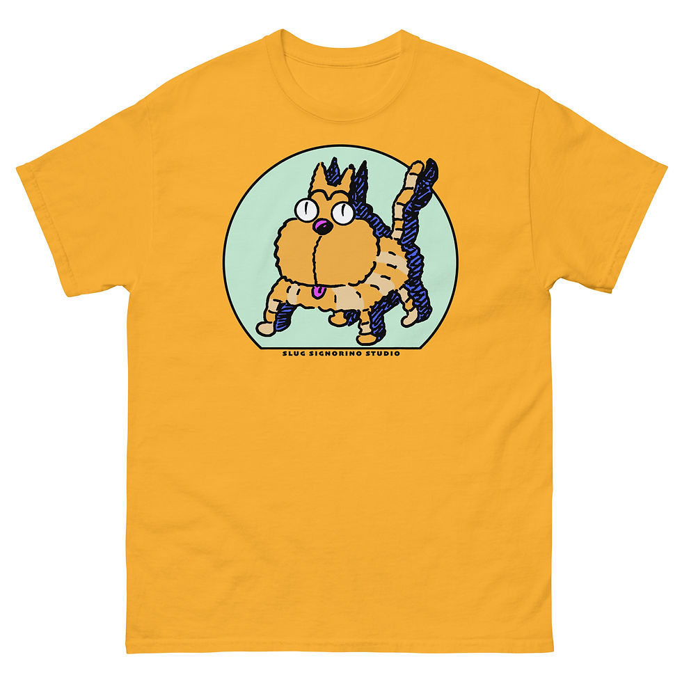 Thumbnail: Striped Cat with Shadow