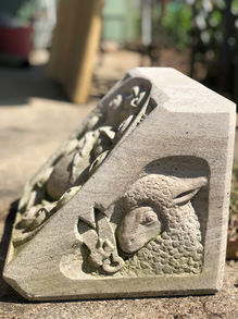 Limestone sculpture by Michele Signorino