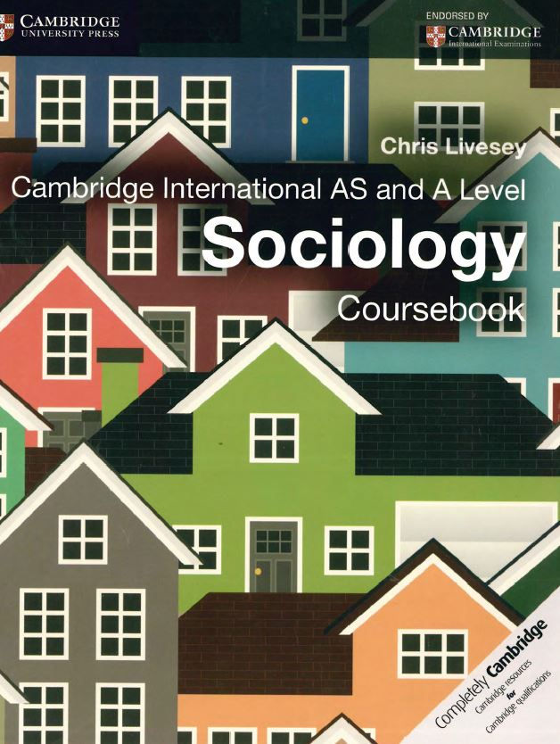 Cambridge International AS and A Level Sociology Coursebook 1107673399